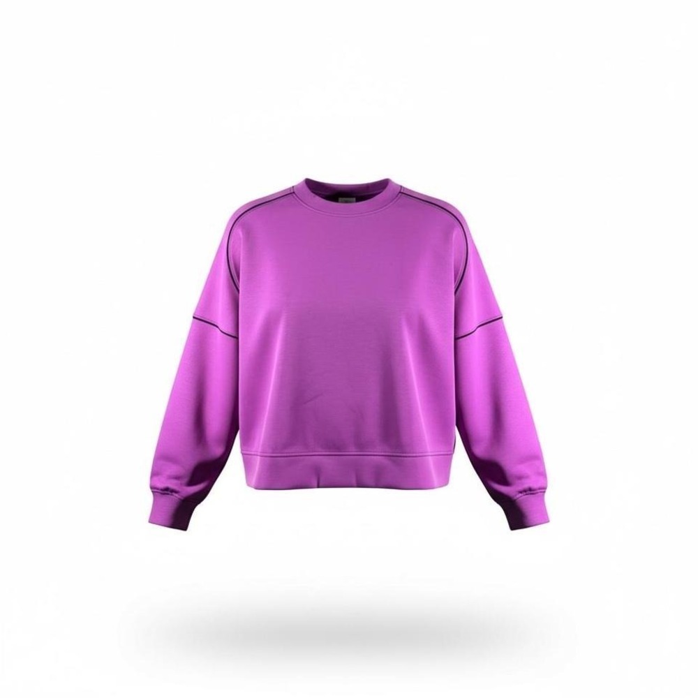 Women's All In Motion purple crewneck sweatshirt Size XL